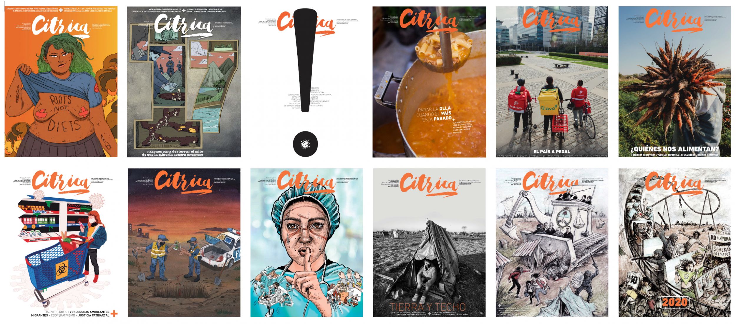 Las 12 tapas de CÃtrica de 2020. Un reflejo y sÃntesis de lo que fue el año.