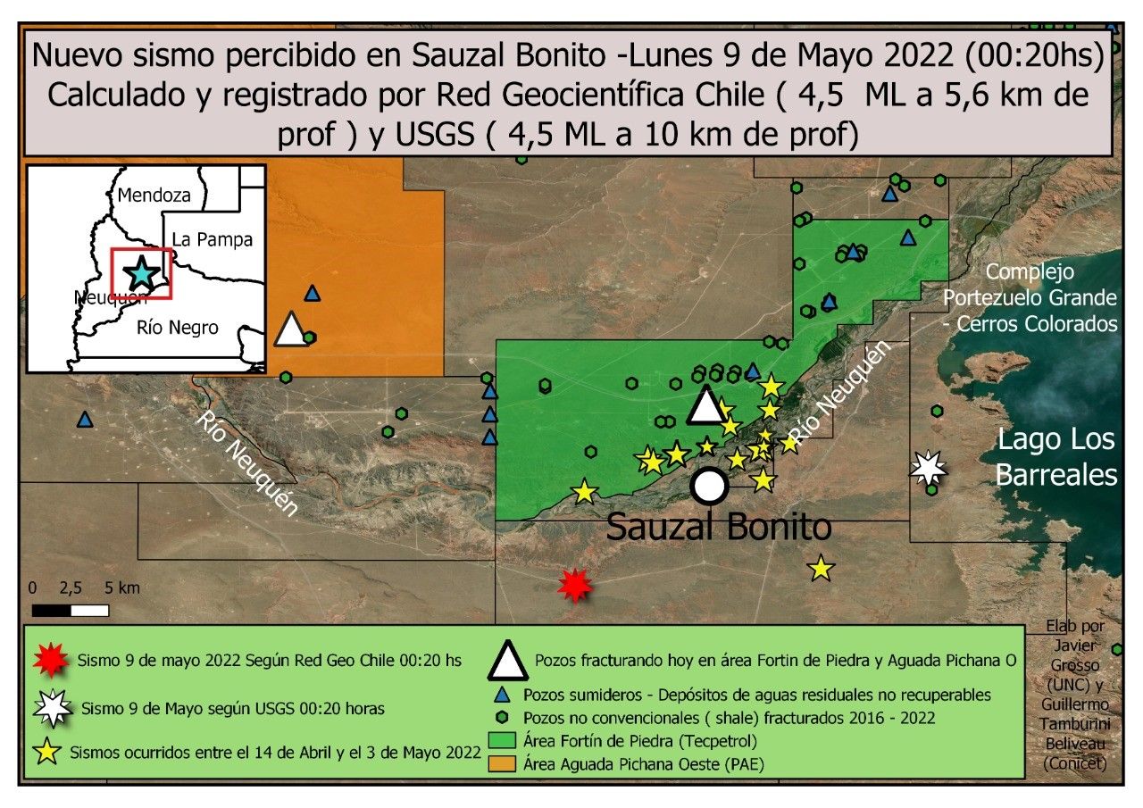 Mapa: Javier Grosso y Guillermo Tamburini Beliveau.