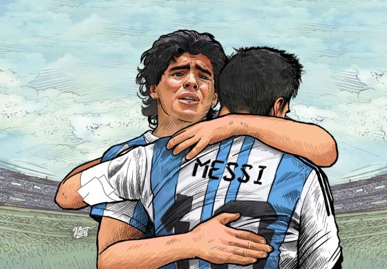 ¿Cómo no lo viste, Diego?