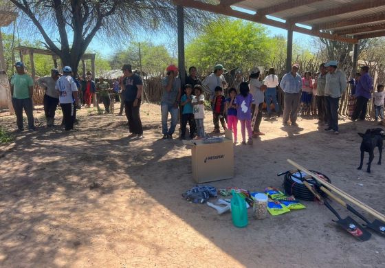¿Por qué el estado de Israel entrega kits de riego en territorios diaguitas?